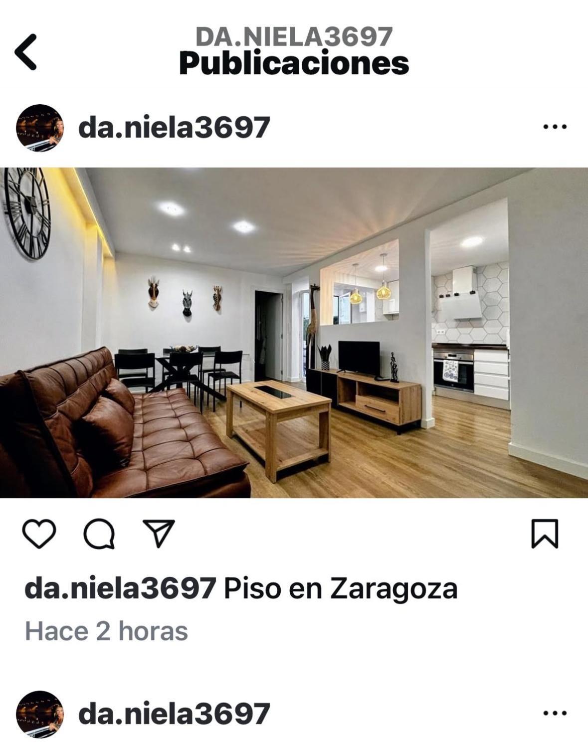 Santa Lucia Leilighet Zaragoza Eksteriør bilde
